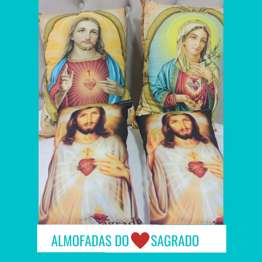 Almofadas do Coração Sagrado