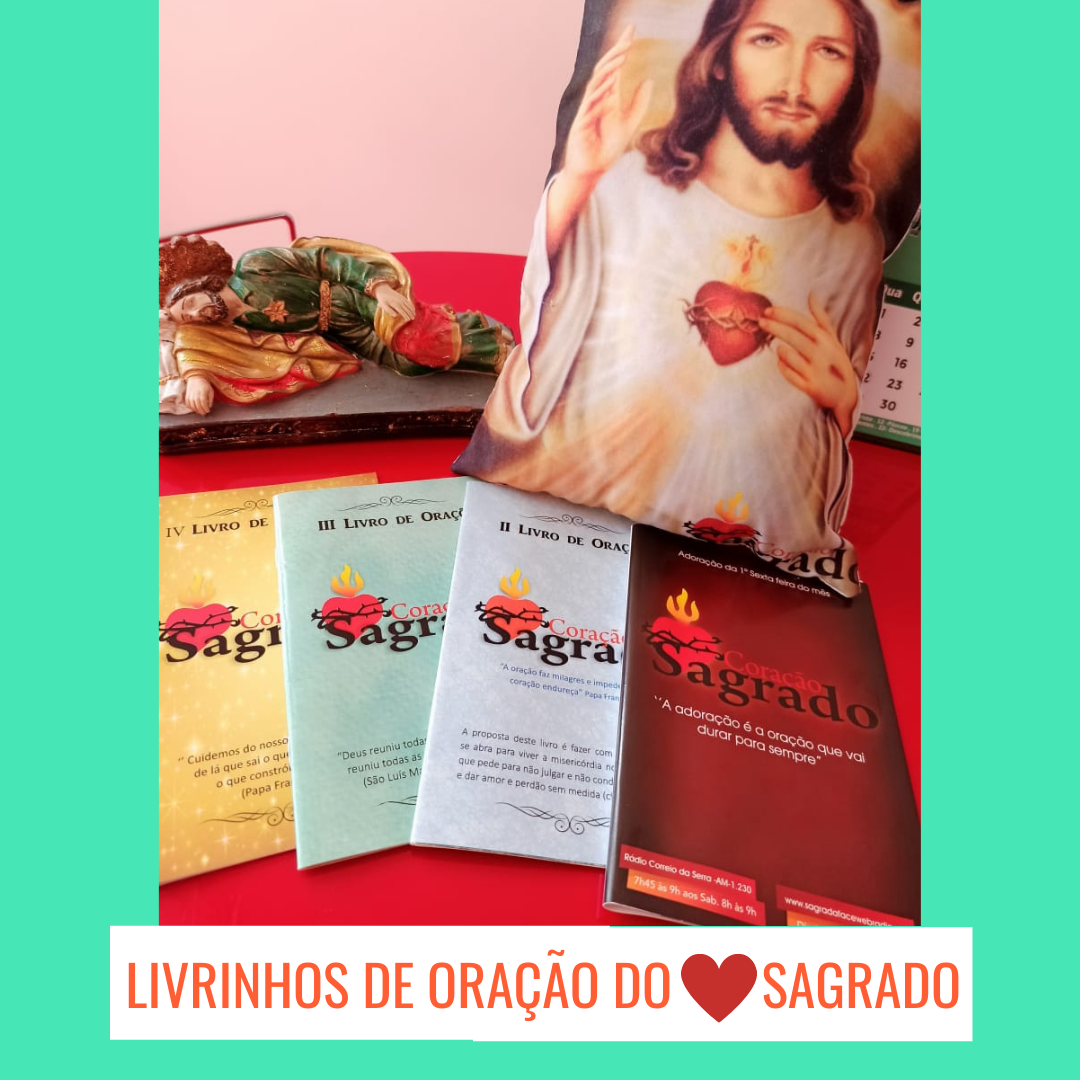 Livrinhos de Oração do Coração Sagrado